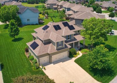 8.08 kW kW Residential Maxeon Solar Installation in Olathe, Kansas